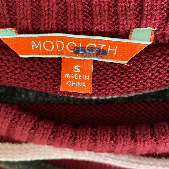 MODCLOTH Duly Noticed Chenille Sweater Small - Picture 10 of 10